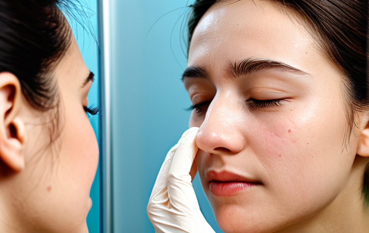 눈물샘 막힘 자가 진단 - Dry Eye Relief**

"A woman with tired eyes applying artificial tears, sitting in a brightly lit offi...